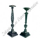 Candle Stands-Black Finish