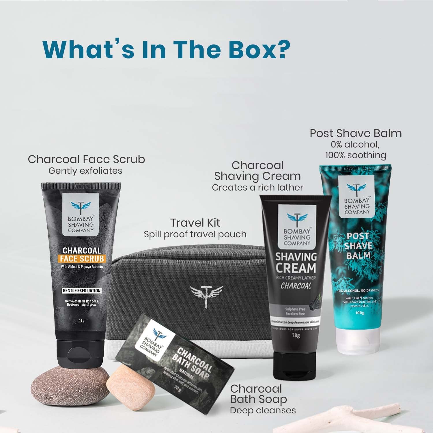 Bombay Shaving Company 6-in-1 Grooming Kit For Men